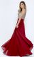 Main image of Bejeweled Bodice V-Neck Sleeveless Long Prom Dress